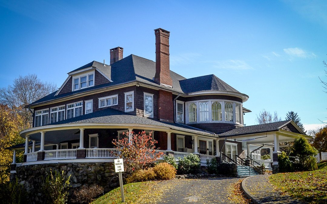 Roofing, Masonry & Flashing Renovations for Tarrywile Mansion in Danbury, CT